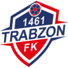 1461 Trabzon FK resmi logosu, kırmızı ve mavi renkler, futbol kulübü amblemi