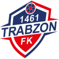 1461 Trabzon FK resmi logosu, kırmızı ve mavi renkler, futbol kulübü amblemi