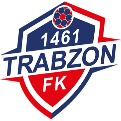 1461 Trabzon FK resmi logosu, kırmızı ve mavi renkler, futbol kulübü amblemi